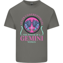 The Power of a Gemini Woman Star Sign Kids T-Shirt Childrens Charcoal