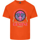 The Power of a Gemini Woman Star Sign Kids T-Shirt Childrens Orange