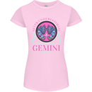 The Power of a Gemini Woman Star Sign Womens Petite Cut T-Shirt Light Pink