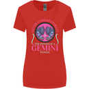 The Power of a Gemini Woman Star Sign Womens Wider Cut T-Shirt Red