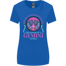 The Power of a Gemini Woman Star Sign Womens Wider Cut T-Shirt Royal Blue