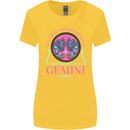 The Power of a Gemini Woman Star Sign Womens Wider Cut T-Shirt Yellow