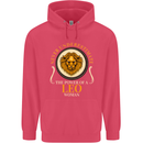 The Power of a Leo Woman Star Sign Childrens Kids Hoodie Heliconia