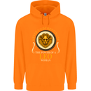 The Power of a Leo Woman Star Sign Childrens Kids Hoodie Orange