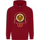 The Power of a Leo Woman Star Sign Childrens Kids Hoodie Red