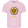 The Power of a Leo Woman Star Sign Kids T-Shirt Childrens Light Pink