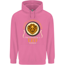 The Power of a Leo Woman Star Sign Mens 80% Cotton Hoodie Azelea