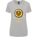 The Power of a Leo Woman Star Sign Womens Wider Cut T-Shirt Sports Grey