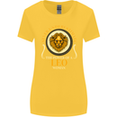 The Power of a Leo Woman Star Sign Womens Wider Cut T-Shirt Yellow