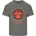 The Power of a Libra Woman Star Sign Kids T-Shirt Childrens Charcoal