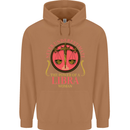 The Power of a Libra Woman Star Sign Mens 80% Cotton Hoodie Caramel Latte