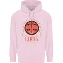 The Power of a Libra Woman Star Sign Mens 80% Cotton Hoodie Light Pink