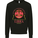 The Power of a Libra Woman Star Sign Mens Sweatshirt Jumper Black