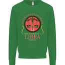 The Power of a Libra Woman Star Sign Mens Sweatshirt Jumper Irish Green