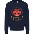The Power of a Libra Woman Star Sign Mens Sweatshirt Jumper Navy Blue
