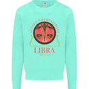 The Power of a Libra Woman Star Sign Mens Sweatshirt Jumper Peppermint