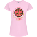 The Power of a Libra Woman Star Sign Womens Petite Cut T-Shirt Light Pink