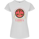 The Power of a Libra Woman Star Sign Womens Petite Cut T-Shirt White