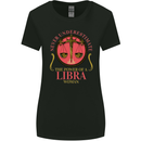 The Power of a Libra Woman Star Sign Womens Wider Cut T-Shirt Black