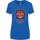 The Power of a Libra Woman Star Sign Womens Wider Cut T-Shirt Royal Blue