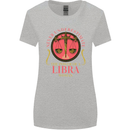 The Power of a Libra Woman Star Sign Womens Wider Cut T-Shirt Sports Grey