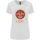 The Power of a Libra Woman Star Sign Womens Wider Cut T-Shirt White