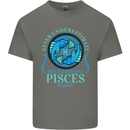 The Power of a Pisces Woman Star Sign Kids T-Shirt Childrens Charcoal