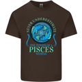 The Power of a Pisces Woman Star Sign Kids T-Shirt Childrens Chocolate
