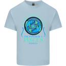 The Power of a Pisces Woman Star Sign Kids T-Shirt Childrens Light Blue