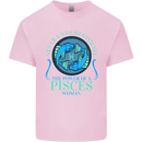 The Power of a Pisces Woman Star Sign Kids T-Shirt Childrens Light Pink