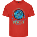 The Power of a Pisces Woman Star Sign Kids T-Shirt Childrens Red