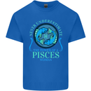 The Power of a Pisces Woman Star Sign Kids T-Shirt Childrens Royal Blue