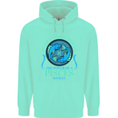 The Power of a Pisces Woman Star Sign Mens 80% Cotton Hoodie Peppermint