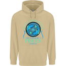 The Power of a Pisces Woman Star Sign Mens 80% Cotton Hoodie Sand