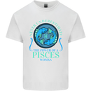 The Power of a Pisces Woman Star Sign Mens Cotton T-Shirt Tee Top White