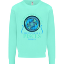 The Power of a Pisces Woman Star Sign Mens Sweatshirt Jumper Peppermint