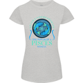 The Power of a Pisces Woman Star Sign Womens Petite Cut T-Shirt Sports Grey