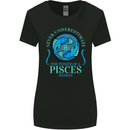 The Power of a Pisces Woman Star Sign Womens Wider Cut T-Shirt Black