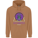The Power of a Scorpio Woman Star Sign Mens 80% Cotton Hoodie Caramel Latte