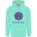 The Power of a Scorpio Woman Star Sign Mens 80% Cotton Hoodie Peppermint