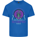The Power of a Scorpio Woman Star Sign Mens Cotton T-Shirt Tee Top Royal Blue