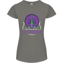 The Power of a Scorpio Woman Star Sign Womens Petite Cut T-Shirt Charcoal