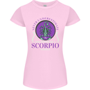 The Power of a Scorpio Woman Star Sign Womens Petite Cut T-Shirt Light Pink