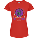 The Power of a Scorpio Woman Star Sign Womens Petite Cut T-Shirt Red