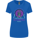 The Power of a Scorpio Woman Star Sign Womens Wider Cut T-Shirt Royal Blue