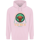 The Power of a Taurus Woman Star Sign Childrens Kids Hoodie Light Pink