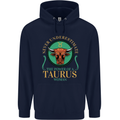 The Power of a Taurus Woman Star Sign Childrens Kids Hoodie Navy Blue