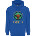 The Power of a Taurus Woman Star Sign Childrens Kids Hoodie Royal Blue