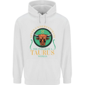 The Power of a Taurus Woman Star Sign Childrens Kids Hoodie White