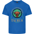 The Power of a Taurus Woman Star Sign Kids T-Shirt Childrens Royal Blue